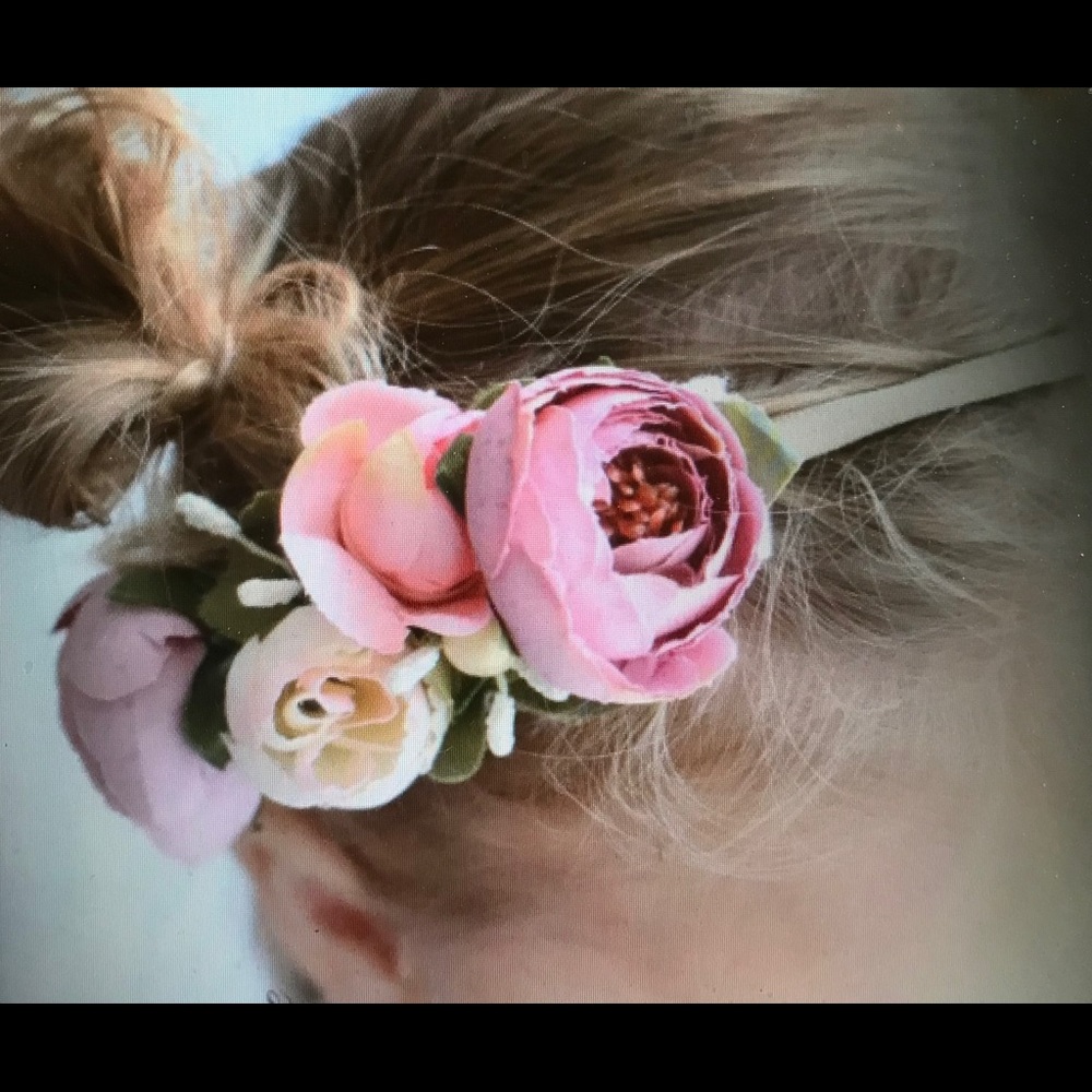 Floral headband